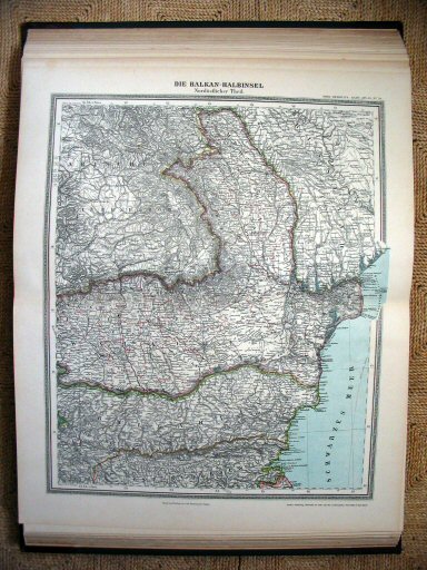 Sohr-Berghaus Hand-Atlas 1892 (100)
70. Balkan (NO)