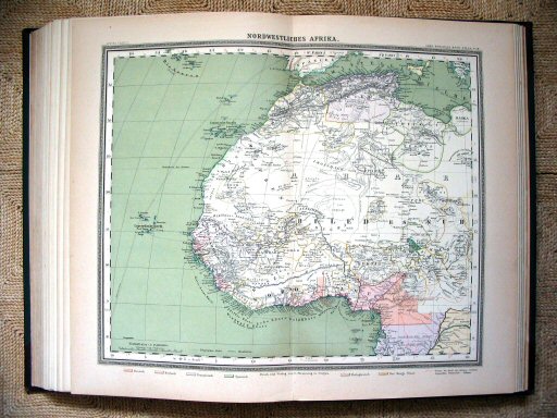 Sohr-Berghaus Hand-Atlas 1892 (100)
82. Afrika (NW) / Africa (NW)