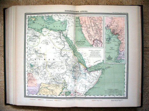 Sohr-Berghaus Hand-Atlas 1892 (100)
83. Afrika (NO) / Africa (NE)