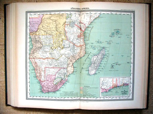 Sohr-Berghaus Hand-Atlas 1892 (100)
85. Afrika (Z) / Africa (S)