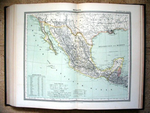 Sohr-Berghaus Hand-Atlas 1892 (100)
93. Mexico