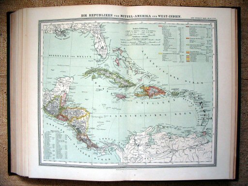 Sohr-Berghaus Hand-Atlas 1892 (100)
94. West-Indië / West Indies