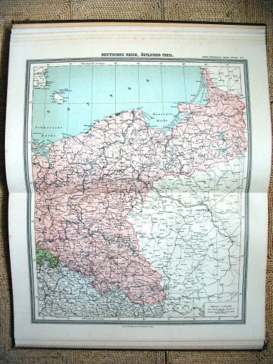 Sohr-Berghaus Hand-Atlas 1894 (27)
Nº 7. Duitsland (O) / Germany (E)