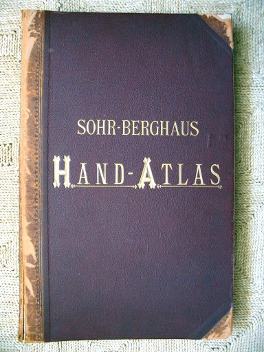 Sohr-Berghaus Hand-Atlas 1895 (100)
Voorkant band / Front cover