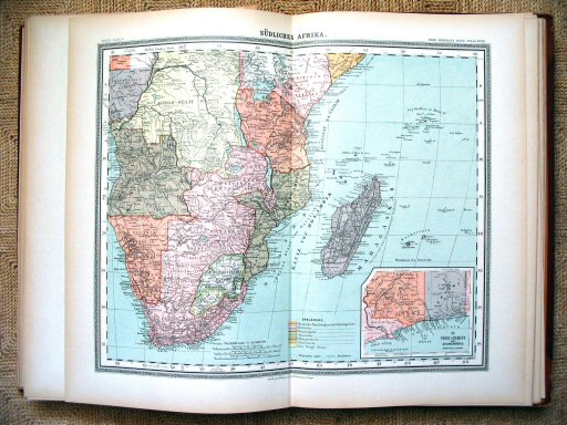 Sohr-Berghaus Hand-Atlas 1895 (100)
85. Afrika (Z) / Africa (S)