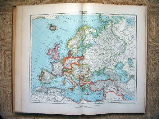 Sohr-Berghaus Hand-Atlas 1908 (50)
8. Europa / Europe