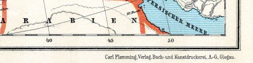 Sohr-Berghaus Hand-Atlas 1908 (50)
8. Europa (detail) / Europe (detail)