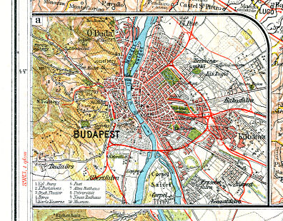 Flemmings Namentreue Länderkarte
4a. Budapest (1910?)
Budapest