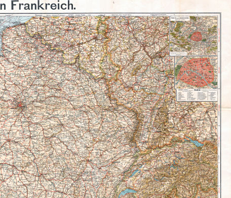 Sohr-Berghaus, Handatlas, 9. Aufl.
26. Frankreich, Blatt 2
Frankrijk, blad 2 / France, sheet 2