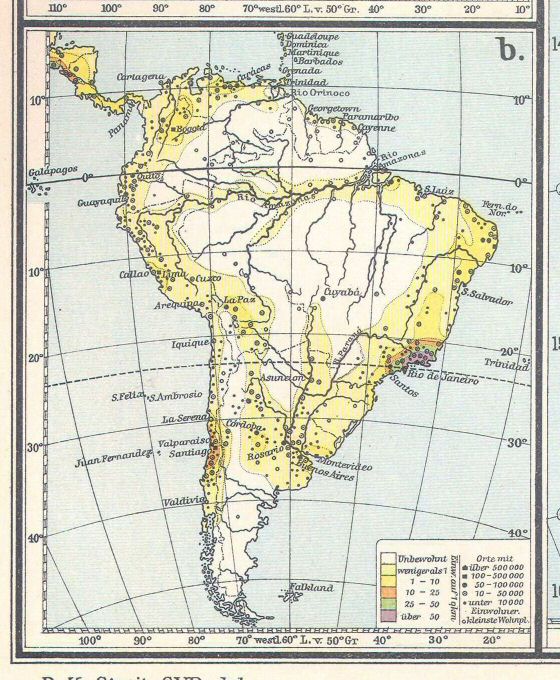 Atlas Hierarchicus
33b. Bevölkerungsdichte
Bevolkingsdichtheid / Density of population