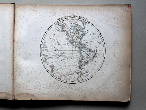 Sohr-Berghaus Universal-Handatlas NL, 1850
4. Westliche Halbkugel