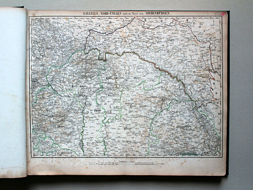Sohr-Berghaus Universal-Handatlas NL, 1850
14. Galizien, Nord-Ungarn und ein Theil von Siebenbürgen