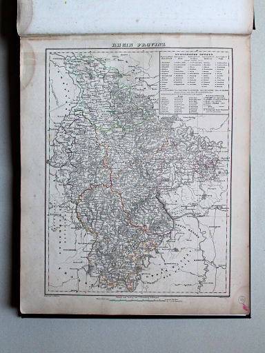 Sohr-Berghaus Universal-Handatlas NL, 1850
18. Rhein Provinz