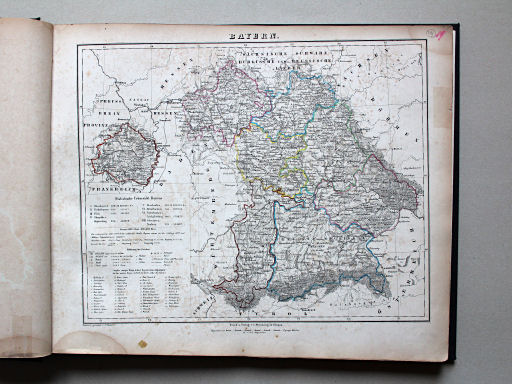 Sohr-Berghaus Universal-Handatlas NL, 1850
19. Bayern