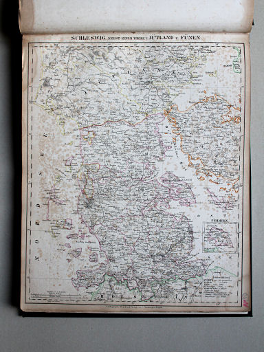 Sohr-Berghaus Universal-Handatlas NL, 1850
26. Schleswig, nebst einem Theile v. Jütland u. Fünen