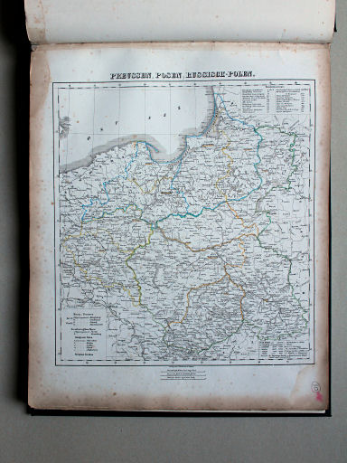 Sohr-Berghaus Universal-Handatlas NL, 1850
30. Preussen, Posen, Russisch-Polen 