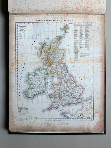 Sohr-Berghaus Universal-Handatlas NL, 1850
45. Grossbritannien und Ireland