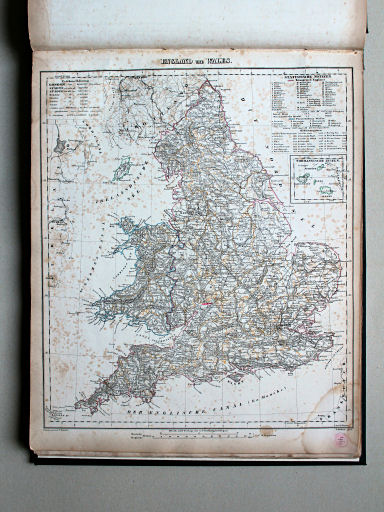 Sohr-Berghaus Universal-Handatlas NL, 1850
46. England und Wales