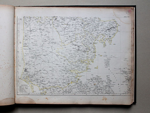 Sohr-Berghaus Universal-Handatlas NL, 1850
52. Halbinsel Jütland [Süd]