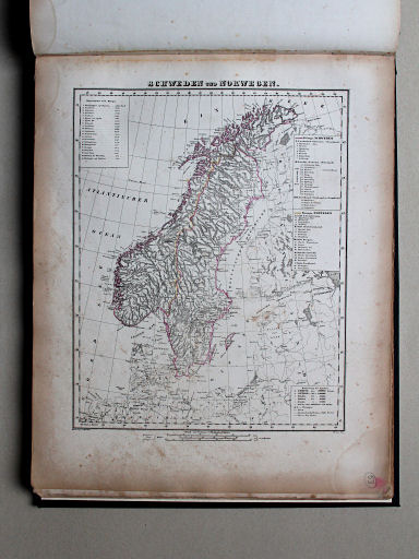 Sohr-Berghaus Universal-Handatlas NL, 1850
53. Schweden und Norwegen