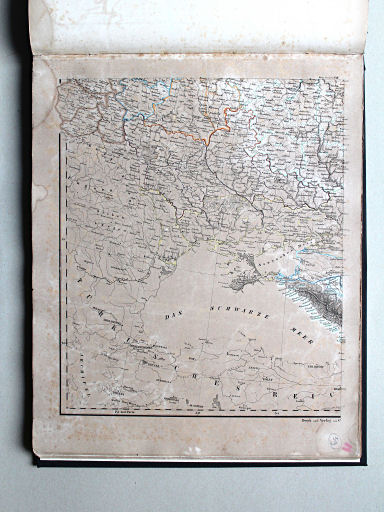Sohr-Berghaus Universal-Handatlas NL, 1850
59. General Karte vom europäischen Russland und den kaukasischen Ländern 3