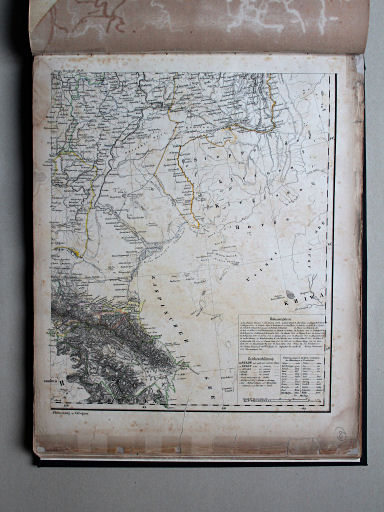 Sohr-Berghaus Universal-Handatlas NL, 1850
60. General Karte vom europäischen Russland und den kaukasischen Ländern 4