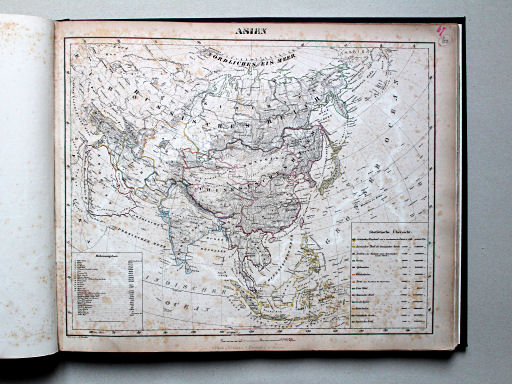 Sohr-Berghaus Universal-Handatlas NL, 1850
67. Asien