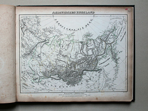 Sohr-Berghaus Universal-Handatlas NL, 1850
68. Asiatisches Russland