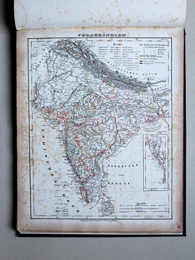Sohr-Berghaus Universal-Handatlas NL, 1850
70. Vorderindien