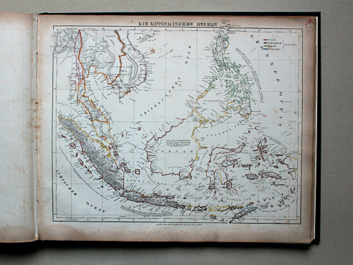 Sohr-Berghaus Universal-Handatlas NL, 1850
71. Die Ostindischen Inseln