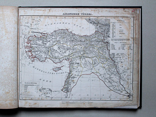 Sohr-Berghaus Universal-Handatlas NL, 1850
73. Asiatische Türkei