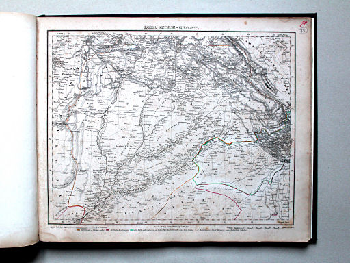 Sohr-Berghaus Universal-Handatlas NL, 1850
75. Der Sikh-Staat