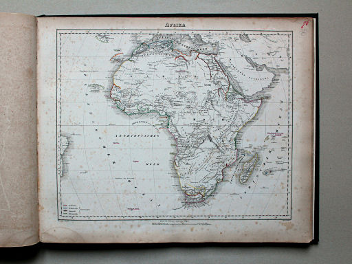 Sohr-Berghaus Universal-Handatlas NL, 1850
76. Afrika