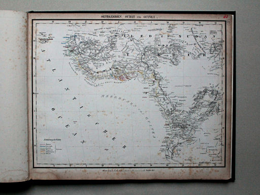 Sohr-Berghaus Universal-Handatlas NL, 1850
83. Senegambien, Sudan und Guinea