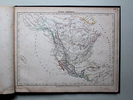 Sohr-Berghaus Universal-Handatlas NL, 1850
85. Nord America