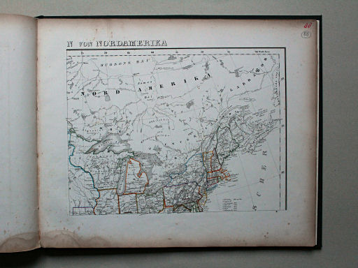 Sohr-Berghaus Universal-Handatlas NL, 1850
88. Vereinigte Staaten von Nordamerika 2