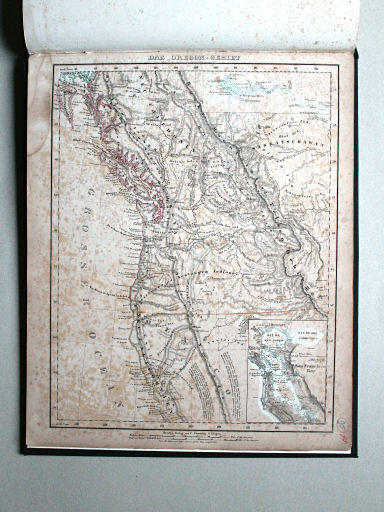 Sohr-Berghaus Universal-Handatlas NL, 1850
95. Das Oregon-Gebiet