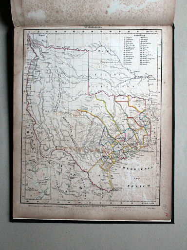 Sohr-Berghaus Universal-Handatlas NL, 1850
96. Texas