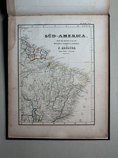 Sohr-Berghaus Universal-Handatlas NL, 1850
98. Süd-America Nº II