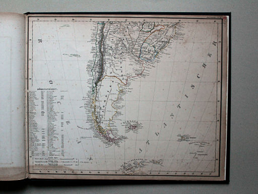 Sohr-Berghaus Universal-Handatlas NL, 1850
99. Süd-America Nº III