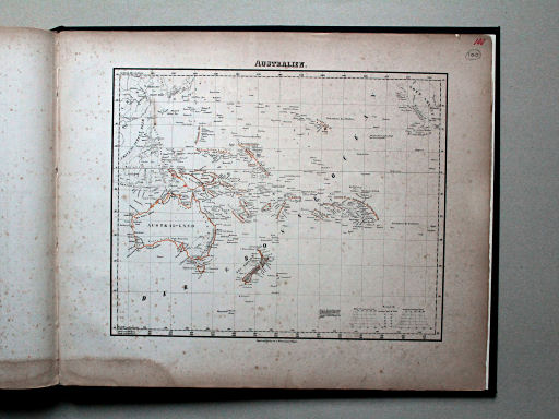 Sohr-Berghaus Universal-Handatlas NL, 1850
100. Australien
