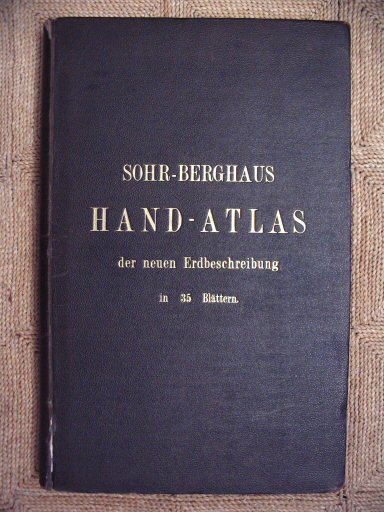 Sohr-Berghaus Hand-Atlas, Österreich (1884)
Voorkant band