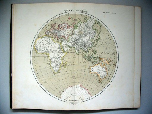 Sohr-Berghaus Hand-Atlas, Österreich (1884)
2. Östliche Halbkugel