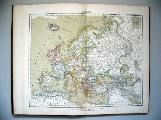 Sohr-Berghaus Hand-Atlas, Österreich (1884)
4. Europa