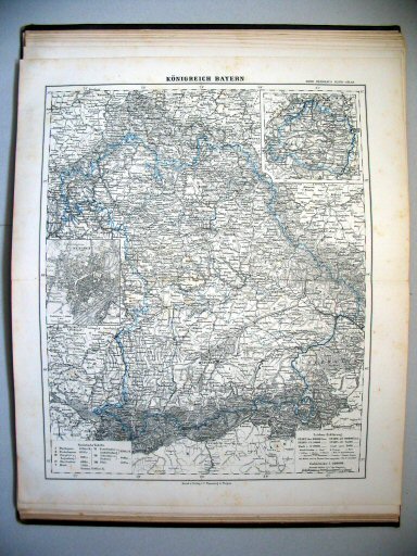 Sohr-Berghaus Hand-Atlas, Österreich (1884)
18. Königreich Bayern