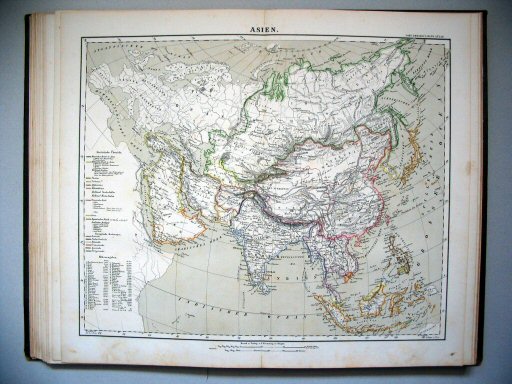 Sohr-Berghaus Hand-Atlas, Österreich (1884)
30. Asien