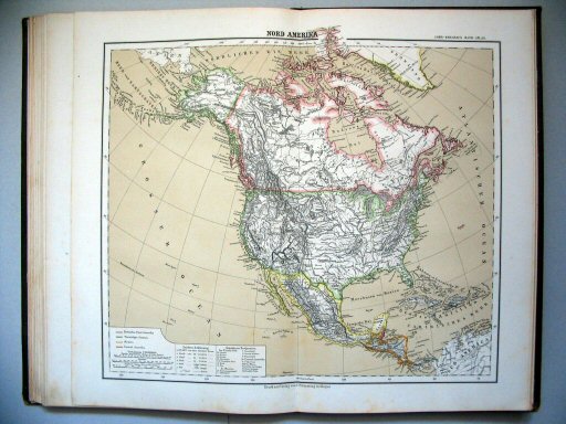 Sohr-Berghaus Hand-Atlas, Österreich (1884)
32. Nord Amerika