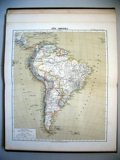 Sohr-Berghaus Hand-Atlas, Österreich (1884)
33. Süd-Amerika