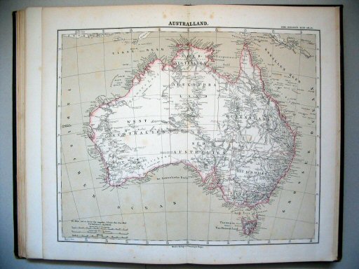 Sohr-Berghaus Hand-Atlas, Österreich (1884)
35. Australland