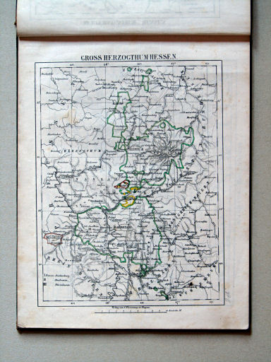 Sohr's Atlas von Deutschland, 1841
5. Gross Herzogthum Hessen